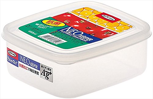 ■サイズ：125×141×54mm■容量：680ml■材質：本体（ポリプロピレン）、フタ（ポリエチレン）■その他：・本体は電子レンジ使用可能（フタは取り外して下さい）・銀イオンで抗菌仕様