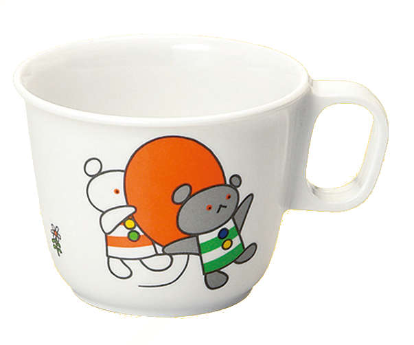 国際化工 マルケイ 柄付カップ C16 KO こぐまちゃん メラミン食器