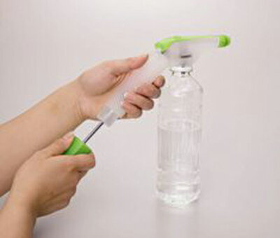 【楽天ランキング1位入賞】スプレーノズル スプレーヘッド 交換ノズル ペットボトル対応 霧吹き ストレート 調整ノズル 黒 12個セット