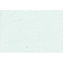 遊-ZEN マット 尺三まっと 390×264mm 金銀雲流 青 KG-02 100枚