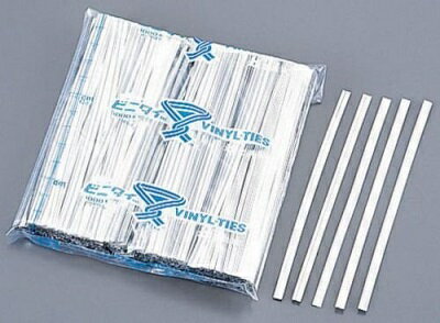 共和 ビニタイPET カット品(1000本入)銀 4mm×10cm