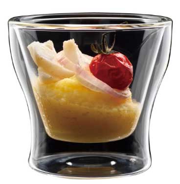 ボルミオリ ルイジ(Luigi Bormioli) ダブルウォール サーミックガラス フード&デザイン(2個入) ショパ..