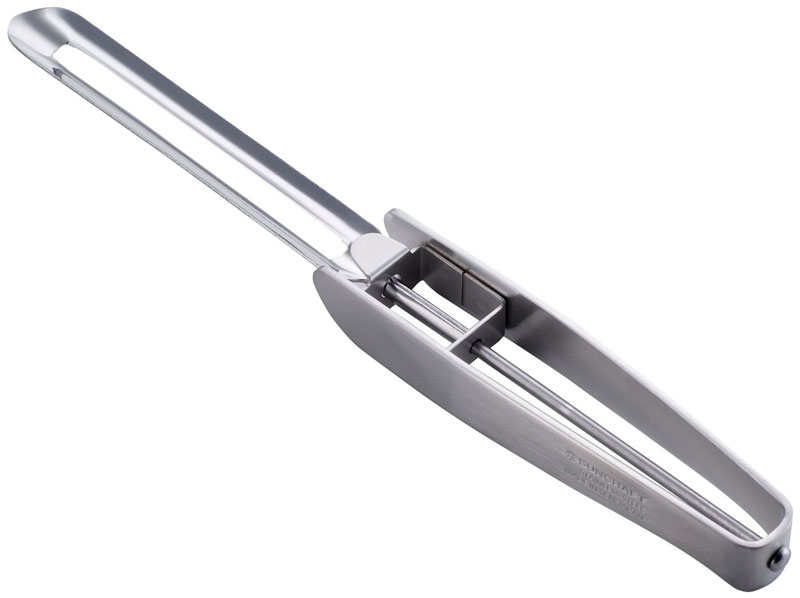 サンクラフト 18-8ステンレス製 ロングピーラー+プラス SSK-09(安全ケース付)