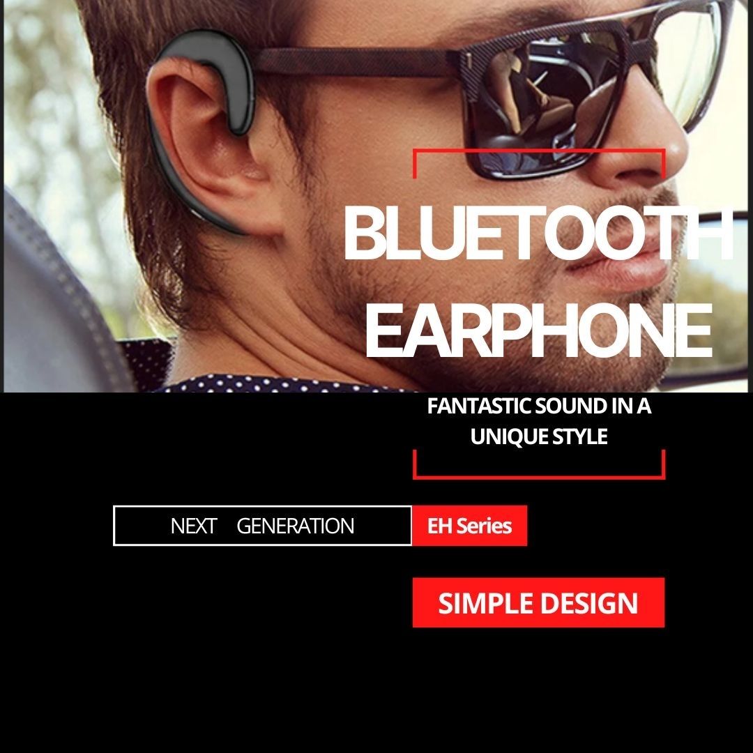1000円ポッキリ 耳掛けイヤホン 耳塞がない 痛くならない イヤフォン Bluetooth ブ...