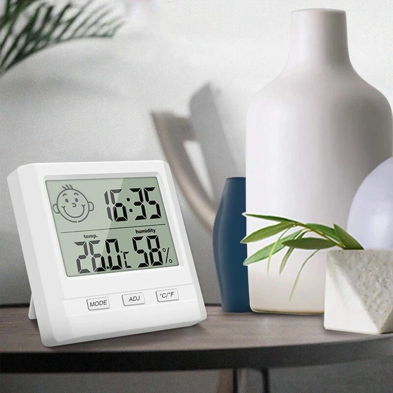 デジタル時計 置き時計 温湿計 健康管理 温度計 湿度計 壁掛け 2WAY 室温 温湿度計 デジタル置時計 卓上 コンパクト 軽量　プレゼント　ギフト　送料無料　シンプル　インテリア