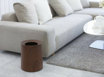 TUBELOR チューブラー ゴミ箱 ダストボックス ローズウッド オークウッド ウッド調 袋が隠れる トラッシュカン リビング ダイニング モダン シンプル イデアコ ideaco