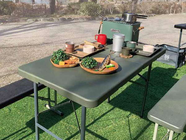 折りたたみテーブル FOSTER フォスター フォールディングテーブル アウトドア レジャー BBQ キャンプ 折り畳み デスク SLOWER スロウワー ブラック オリーブ SLW212 SLW211通販格安セール情報 楽天 通販