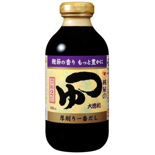 桃屋 つゆ 大徳利 400ml×12入