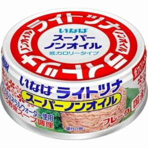 いなば食品 ライトツナスーパーノンオイル 70g×12入