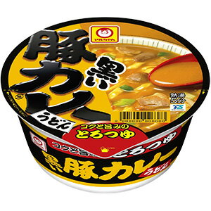 東洋水産 マルちゃん 黒い豚カレーうどん 87g×12入
