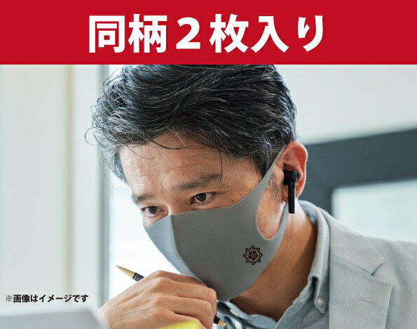 ※土日のみ受付中！【家紋マスク☆グレー色】【送料無料】【楽天店★期間限定販売】家紋 ワンポイント　マスク 冠婚葬祭　ソーシャルディスタンス　和柄　着物用マスク　名入れ　ロゴ入れ　かもんますく　カモンマスク　家紋マスク　坂本龍馬　和食店用マスク