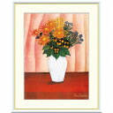 絵画 世界の名画 花 アンリ・ルソー 額入り インテリア アート 額絵 高精彩複製画 送料無料