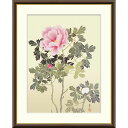 絵画 日本の名画 牡丹 菱田春草 額入り インテリア アート 額絵 高精彩複製画 送料無料
