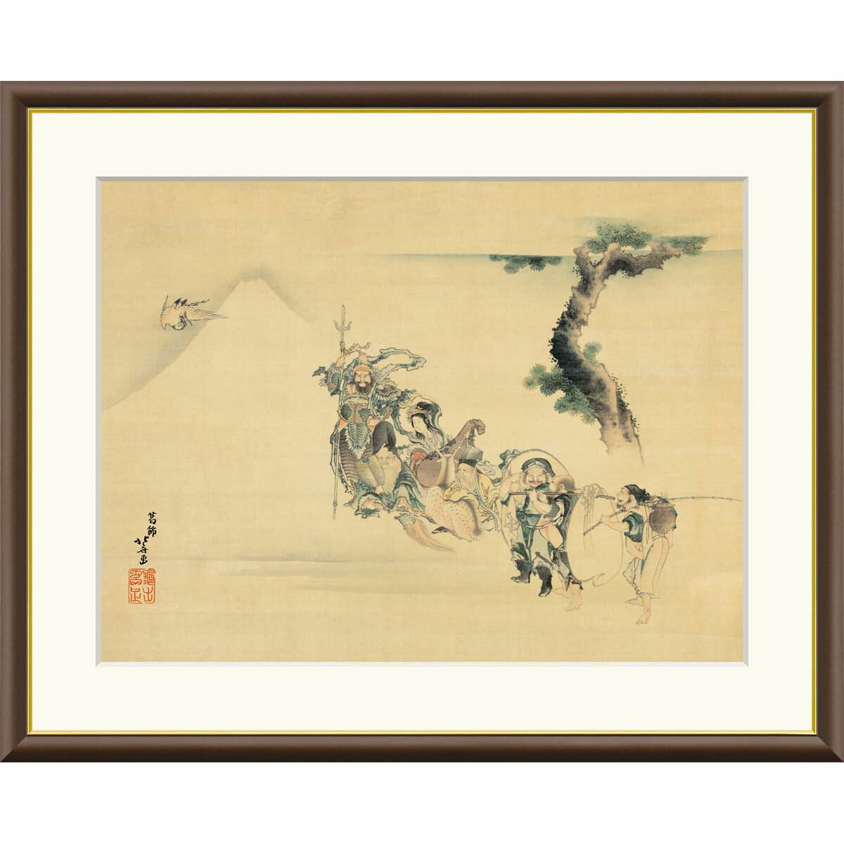 楽天市場】七福神 水墨画(絵画|アート・美術品・骨董品・民芸 楽天市場】七福神 水墨画(絵画|アート・美術品・骨董品・民芸