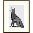 絵画 現代アート Violin 山口美咲 額入り インテリア アート 額絵 高精彩複製画 送料無料