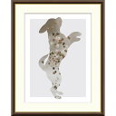 絵画 現代アート Balloon 山口美咲 額入り インテリア アート 額絵 高精彩複製画 送料無料