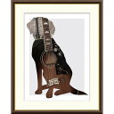 絵画 現代アート Guitar 山口美咲 額入り インテリア アート 額絵 高精彩複製画 送料無料