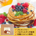 パンケーキ ミックス 200g《送料無料》グルテンフリー 7大アレルゲン不使用 国産新潟米 有機ココナッツシュガー 有機ココナッツ粉末 オーガニック パンケーキミックス ポイント消化 ぽっきり 1…