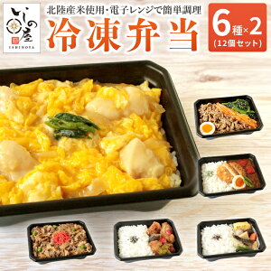 冷凍弁当 健康 冷凍 弁当 12食入 いしの屋お手軽お弁当セット 6種×各2食 冷凍弁当 冷凍食品 冷凍惣菜 冷凍おかず 簡単調理 時短調理 非常食 保存食