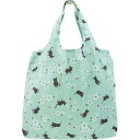 くろちく ショッピング エコバッグ子猫と小花 贈答品 ギフト 贈り物