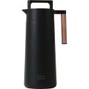 外でも使える全真空テーブルポット(1.1l)ブラック 贈答品 ギフト 贈り物