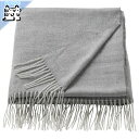 【 IKEA - イケア -】HOLMVI -ホルンヴィ- ひざ掛け グレー 120x160 cm (105.135.99)