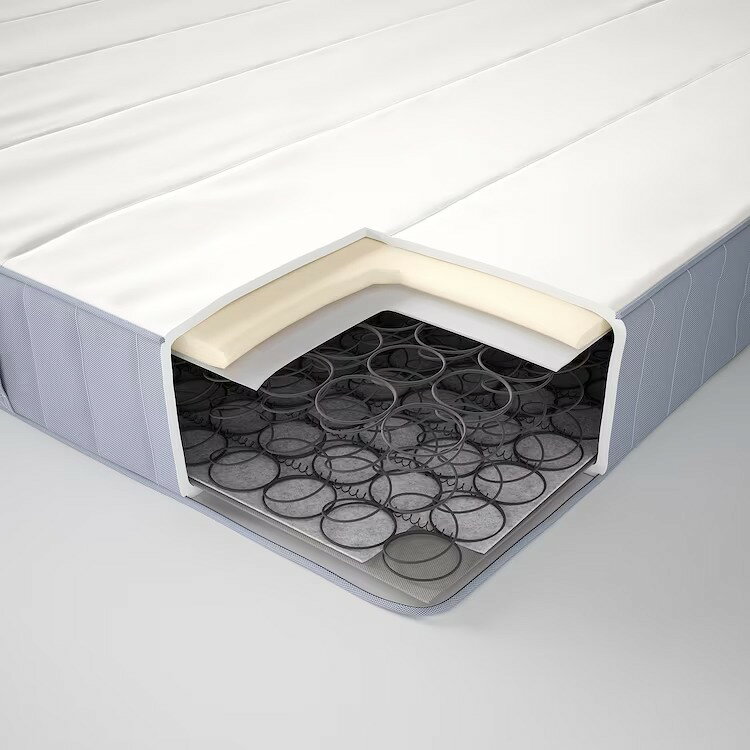 【 IKEA - イケア -】VESTMARKA -ヴェストマルカ- ボンネルコイルマットレス 90x200 cm シングルサイズ かため (204.702.45) [3]