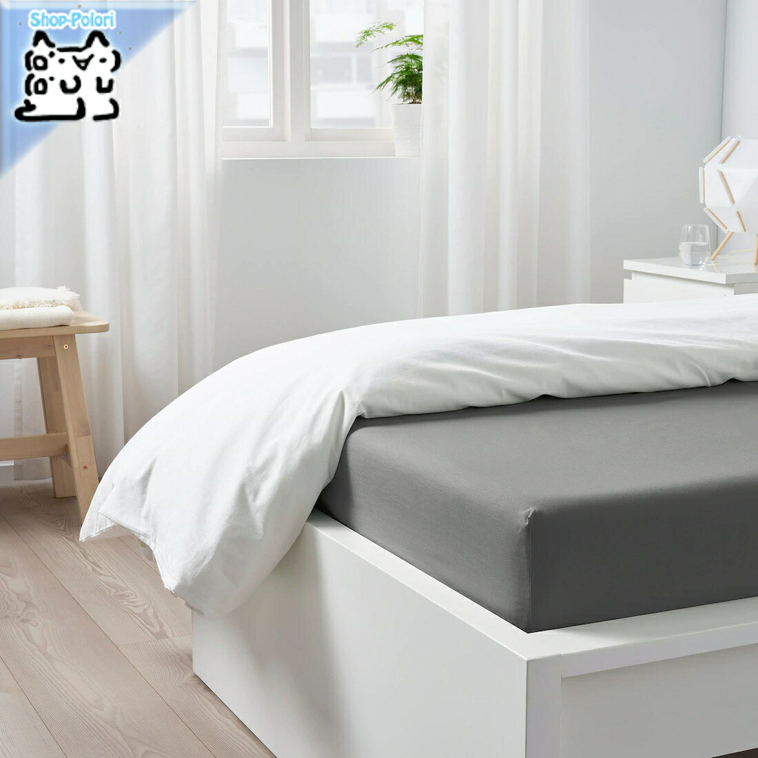 楽天市場】ikea ボックスシーツ セミダブルの通販