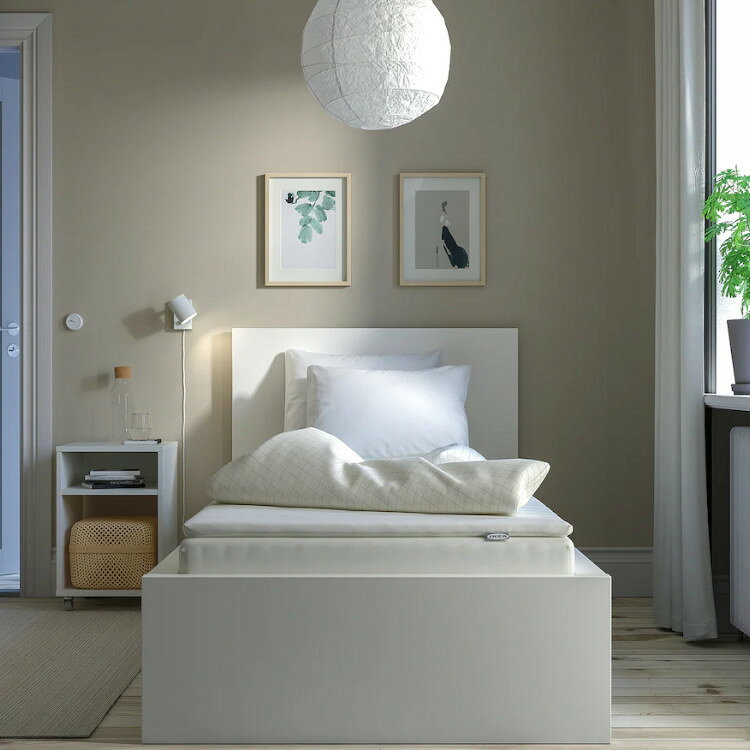【 IKEA - イケア -】NISSEHOLM -ニッセホルム- マットレストッパー（パッド） ホ...