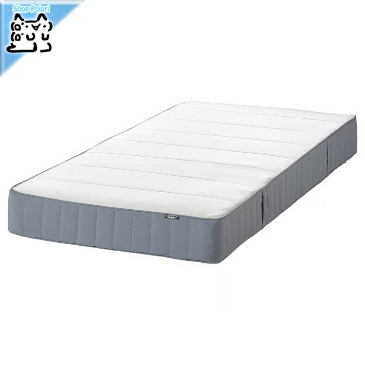 【 IKEA - イケア -】VESTMARKA -ヴェストマルカ- ボンネルコイルマットレス 97x196 cm かため/ライトブルー (605.617.38)