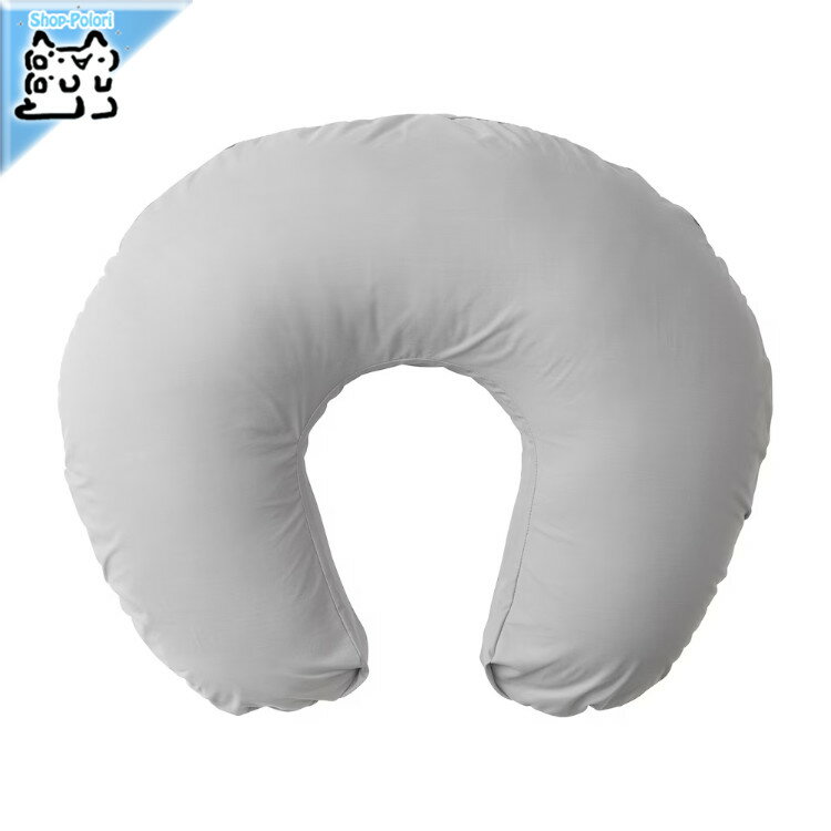 《スーパーセール・Point5倍中》【 IKEA - イケア -】LEN -レーン- 授乳クッション グレー 60x50x18 cm (004.002.44)