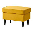 【 IKEA - イケア -】STRANDMON -ストランドモン- フットスツール ソファ スキフテボー イエロー 60 x 40cm (003.004.33...