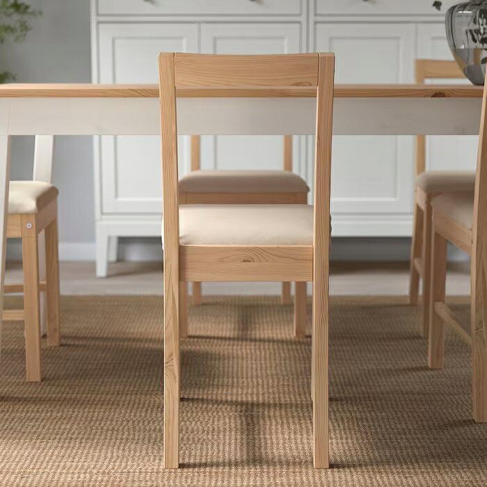 【 IKEA - イケア -】PINNTORP - ピントルプ - チェア, ライトブラウンステイン/カートルプ ナチュラル 49x83 cm (005.294.83) [2]