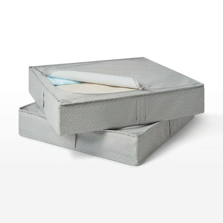 【 IKEA - イケア -】LENAST -レーナスト- ベッド下収納ボックス ライトグレー 2 ピース 57x60 cm (206.175.63) polori-10042232 Shop-Polori 楽天市場店 サンプル画像3