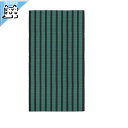 【 IKEA - イケア -】VAGSKYLT -ヴェグシールト- ラグ 平織り ブルーグリーン/ブラック 80x150 cm (205.870.33)(3)