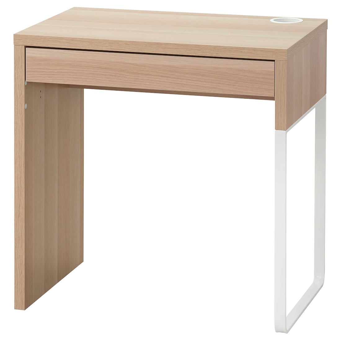 【 IKEA - イケア -】MICKE -ミッケ- デスク ホワイトステインオーク調 73x50 cm 学習机 PCデスク ワークデスク(004.888.83) [2]