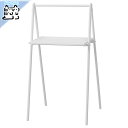 【 IKEA - イケア -】BJORKASEN -ビョルコーセン- 折りたたみテーブル ホワイト 110x59 cm (005.273.37)