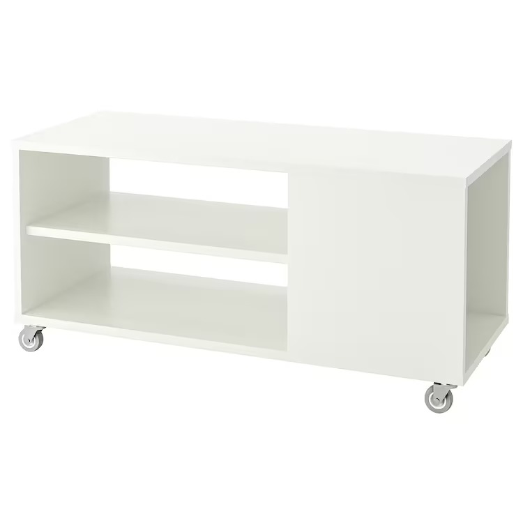 【IKEA -イケア-】VIHALS -ヴィーハルス- コーヒーテーブル ホワイト 91x37 cm (204.887.35)