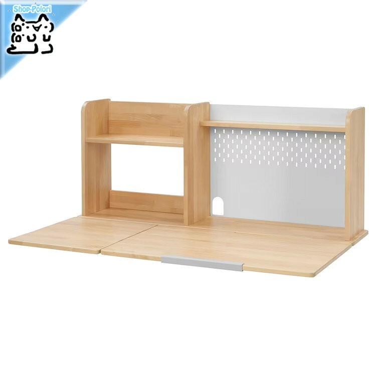 樂天商城 - 【 IKEA - イケア -】BERGLARKA -ベリレルカ- デスクトップ＆シェルフ バーチ無垢材 120x70 cm (405.285.04)