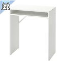 【 IKEA - イケア -】TORALD -トラルド- デスク シェルフユニット付き ホワイト 65x40 cm PCデスク ワークデスク(704.939.56)