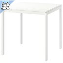 【IKEA -イケア-】MELLTORP -メルトルプ- テーブル ホワイト 75x75 cm (792.463.77)