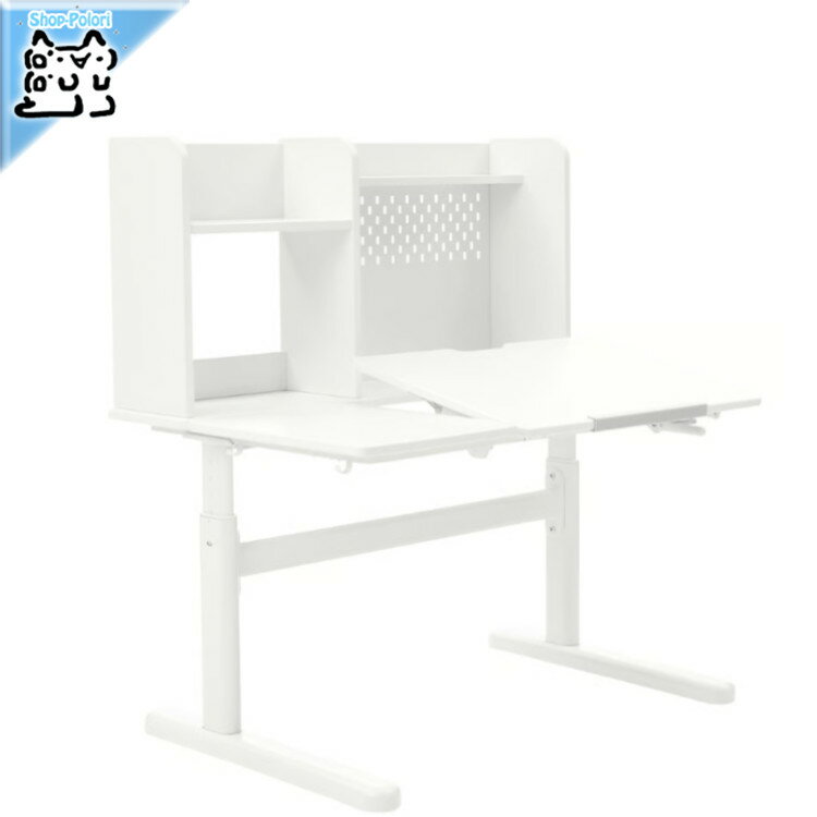 Metallic - 【 IKEA - イケア -】BERGLARKA -ベリレルカ- デスク ホワイト/傾斜式 100x70 cm (894.886.72)