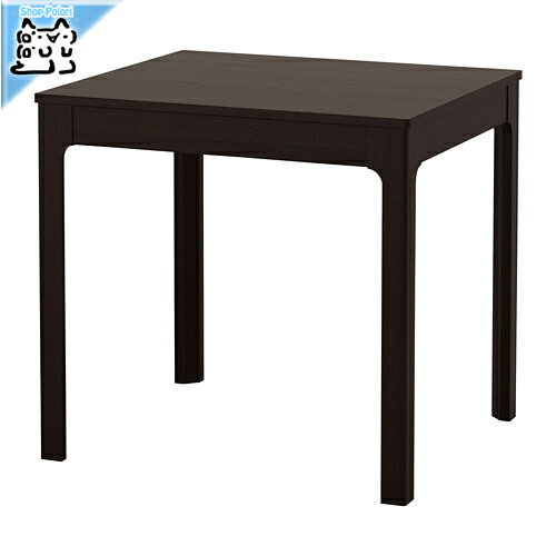 【IKEA Original】ikea テーブル EKEDALEN -エーケダーレン- 伸長式テーブル ダークブラウン 80/120x70 cm 2〜4人用
