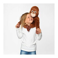【IKEAOriginal】DJUNGELSKOGぬいぐるみソフトトイオランウータン66cm