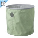 【 IKEA - イケア -】LEN -レーン- 水玉模様 グリーン/ライトグレー 35x35 cm (505.432.69)
