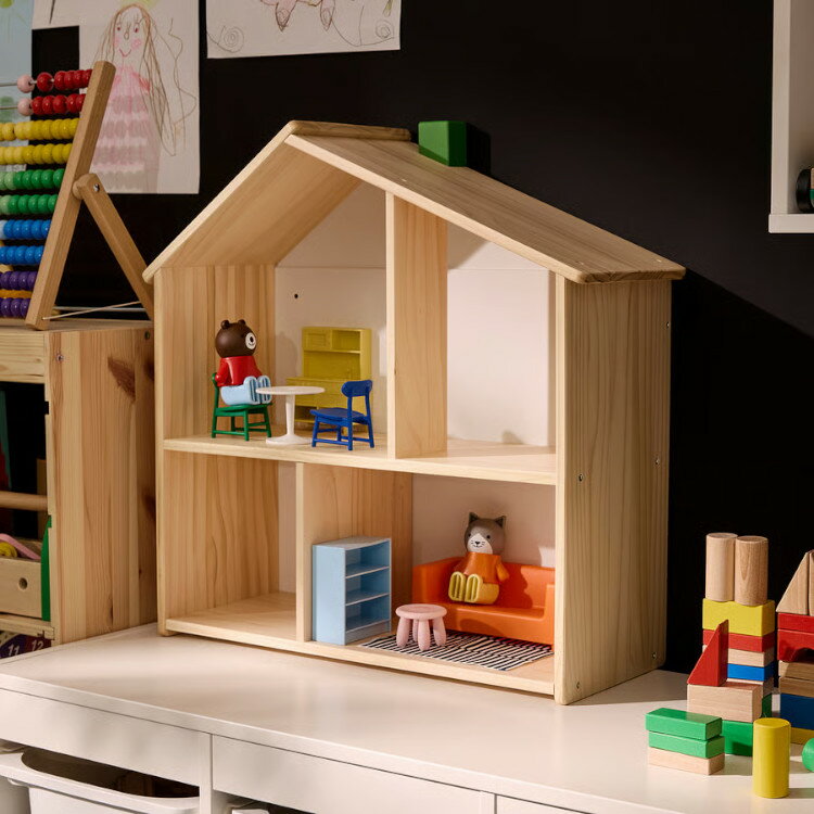 【 IKEA - イケア -】HUSET -フーセット- ミニチュア家具&フィギュア リビングルーム/キッチン マルチカラー (505.974.98) 2