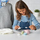 【 IKEA - イケア -】DUKTIG -ドゥクティグ- ティーセット おままごと 3点セット ミックスカラー (004.999.90)