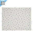 【 IKEA - イケア -】NISSOGA -ニッソーガ- ランチョンマット ホワイト/ダークブルー 45x35 cm (105.550.42)