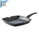 【 IKEA - イケア -】HEMLAGAD -ヘムラーガッド- グリルパン こびりつき防止加工 ブラック 28x28 cm (105.809.04)