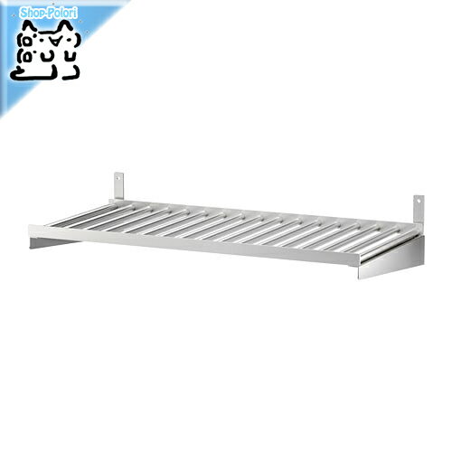 【IKEA -イケア-】KUNGSFORS -クングスフォルス- 棚板 ステンレススチール 60 cm (403.349.35)